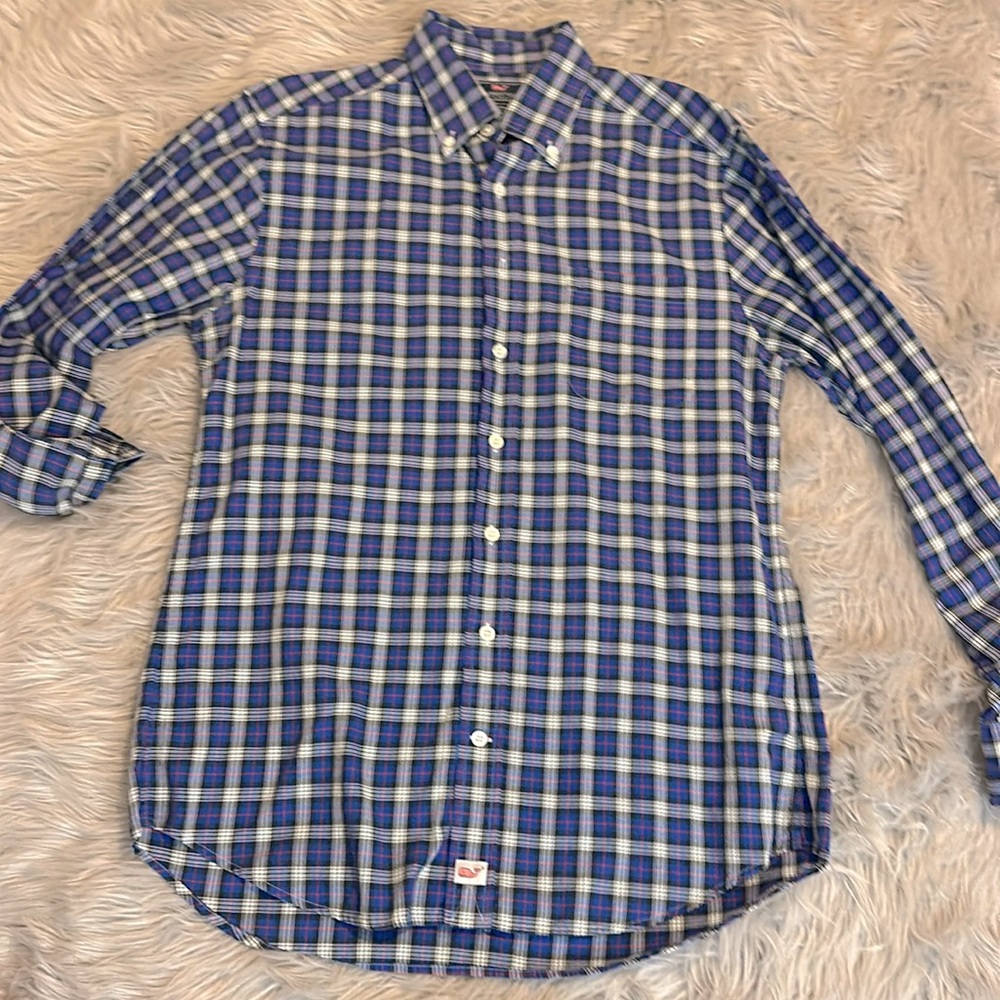 Vineyard Vines Longsleeve slim fit Murray shirt, size medium, like new